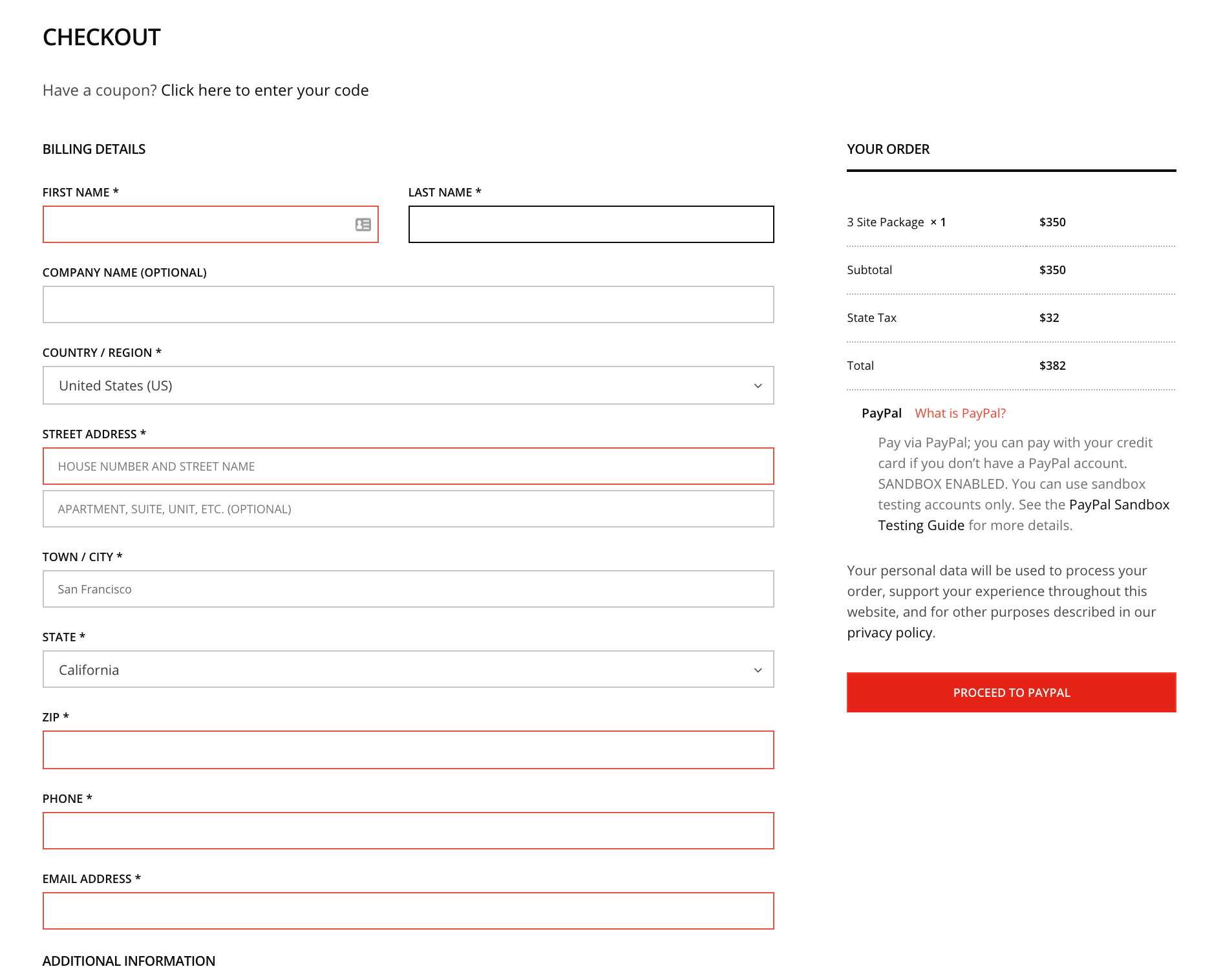 Wie man Woocomerce Checkout-Felder bearbeitet/entfernt