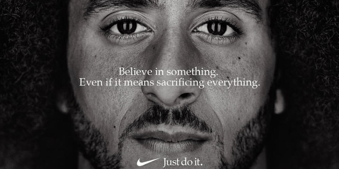 8. A campanha Nike com Kaepernick