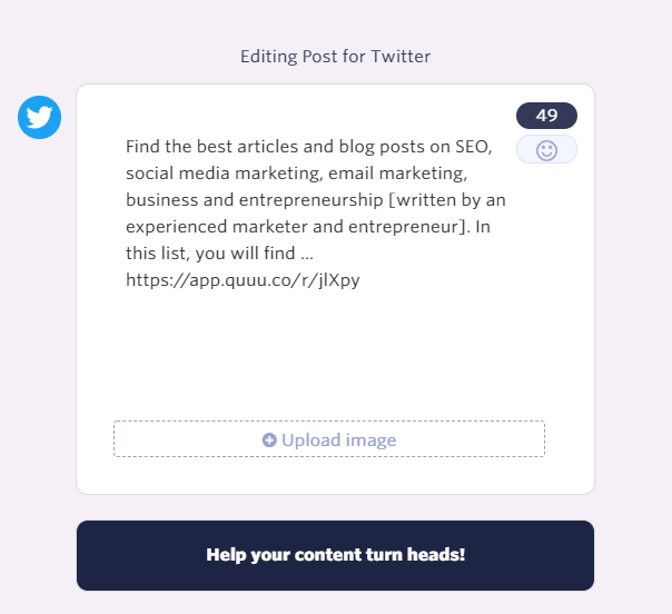 How to get started with Quuu Promote