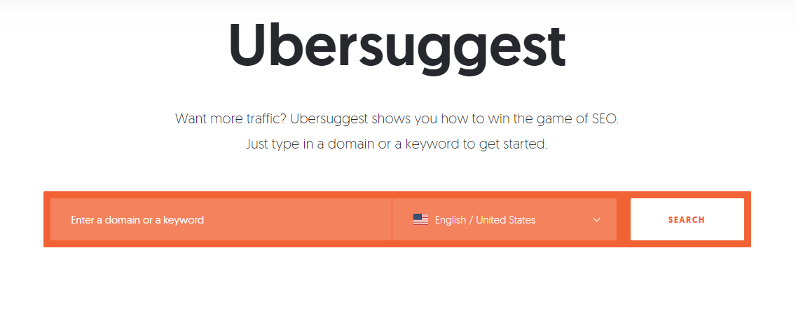 4. Ubersuggest