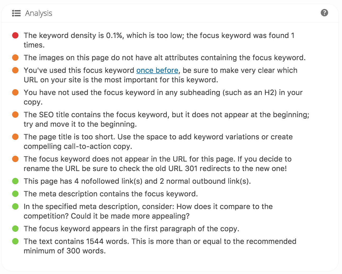 1. Yoast SEO WordPress Plugin