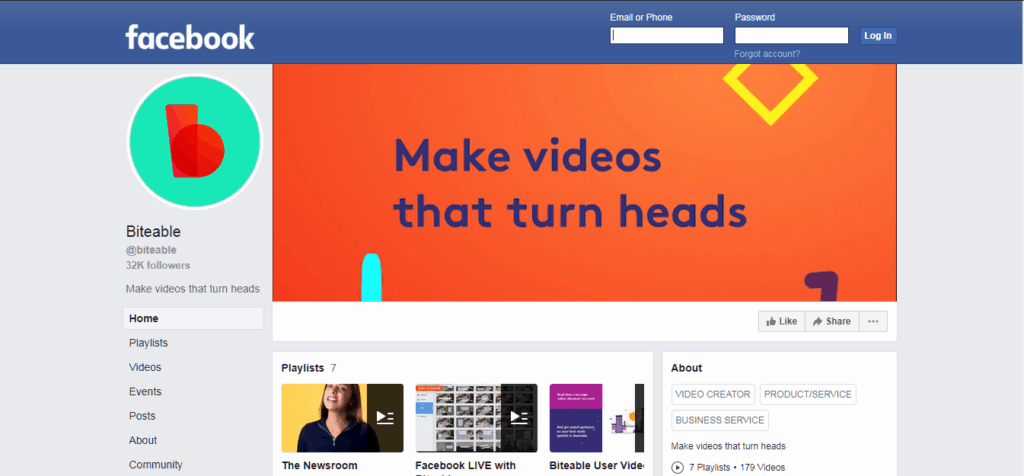Facebook Cover Video
