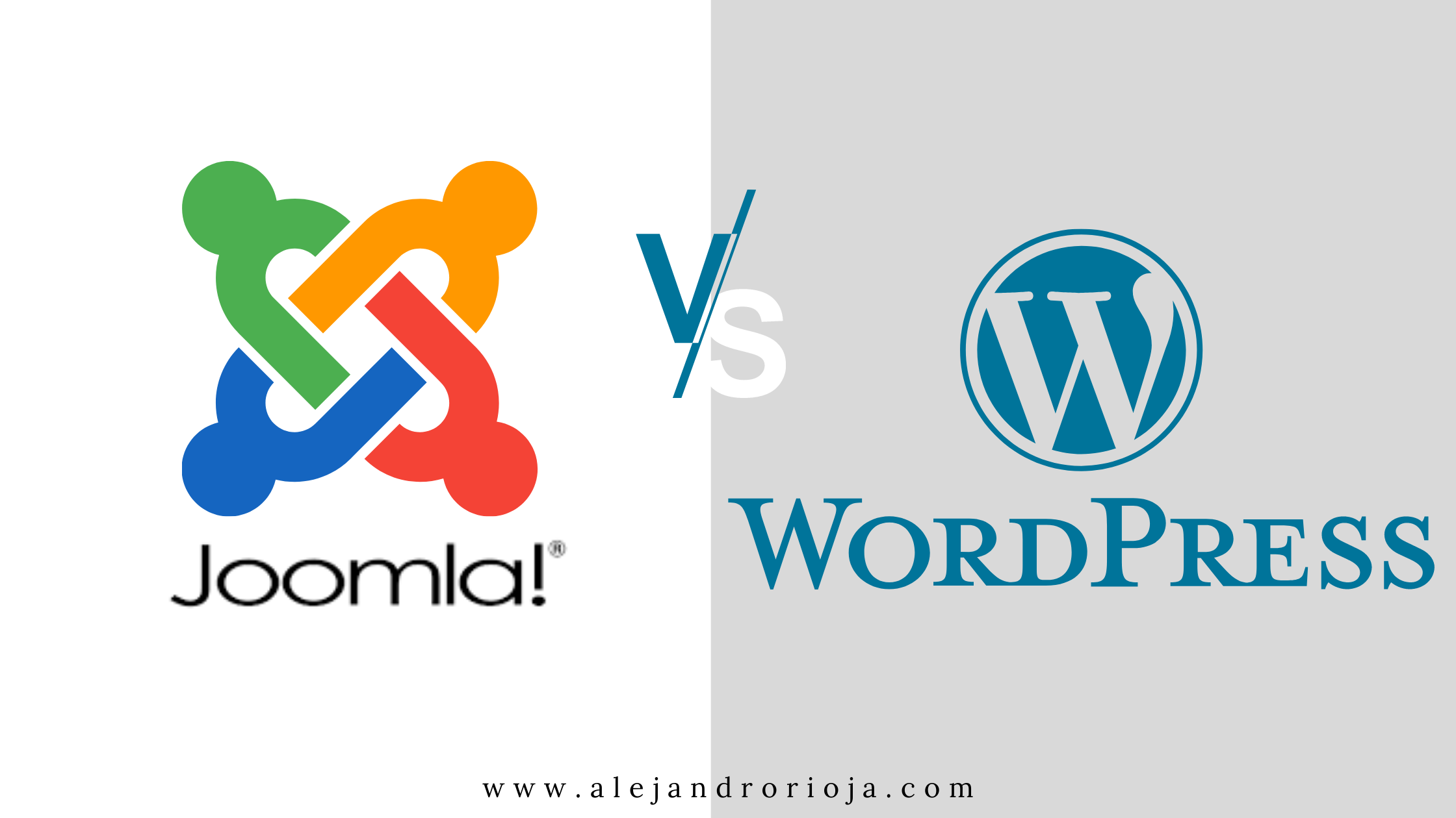 Joomla Vs. WordPress: general similarities and differences