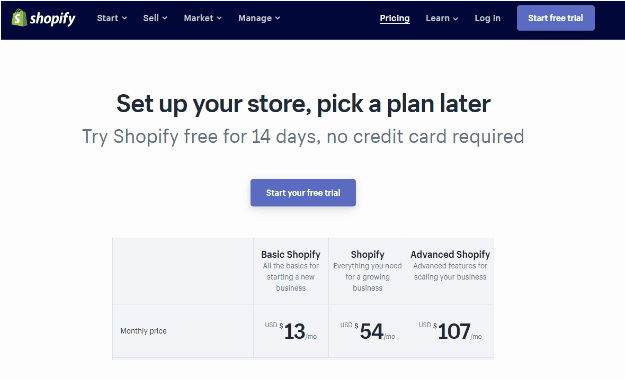 1. Shopify