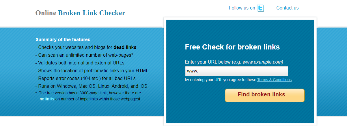 12. Broken Link Checker