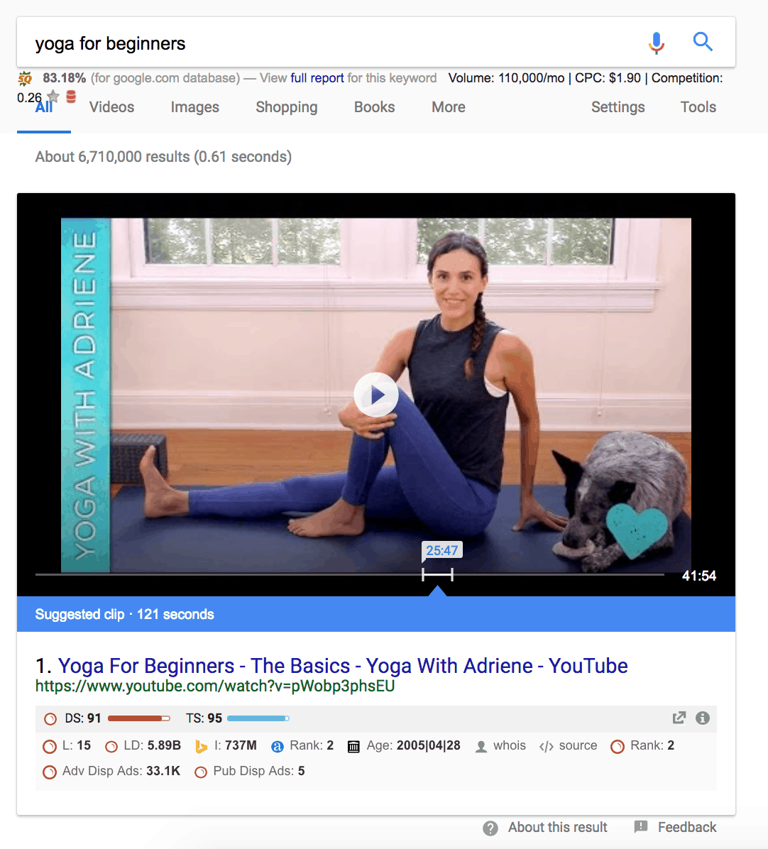 Bonus: Fai posizionare il tuo video YouTube su Google Search