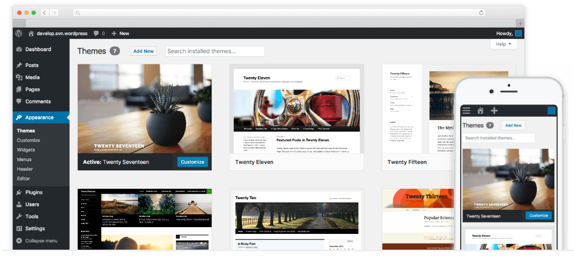 WordPress.org d’un coup d’œil