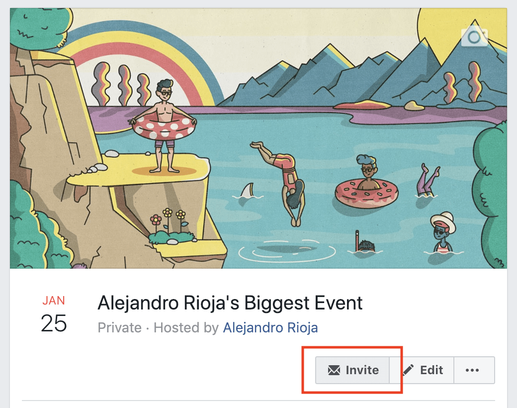 invite to event