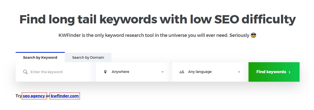 3. KWFinder