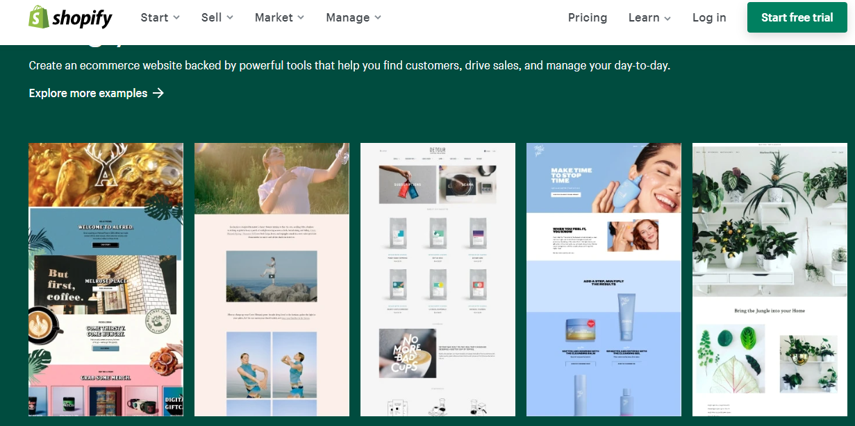Shopify at a glance