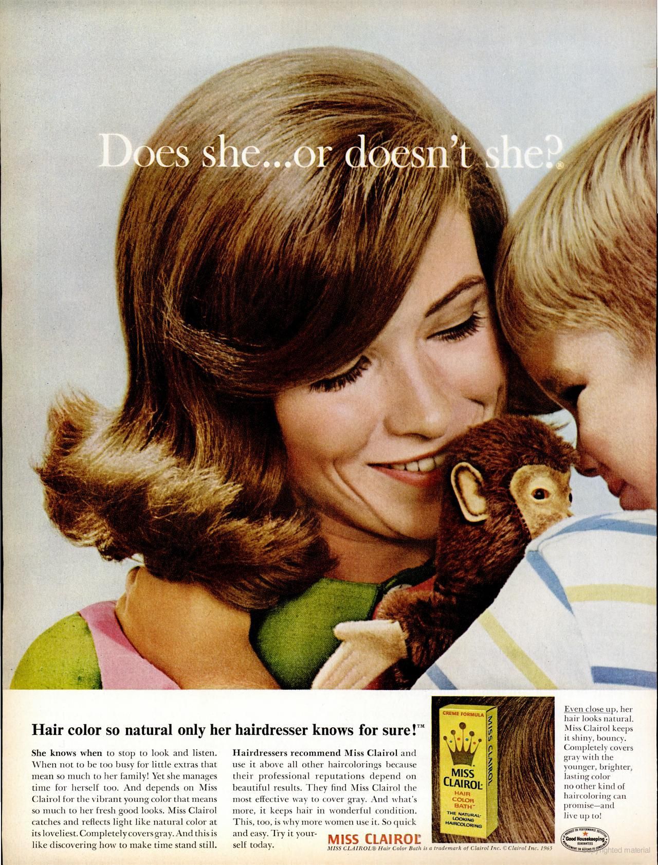 10. Ela faz ou não faz? — Miss Clairol