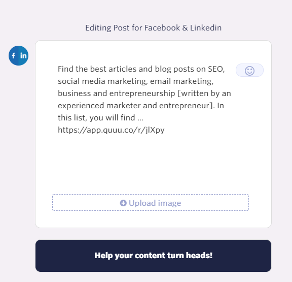 How to get started with Quuu Promote