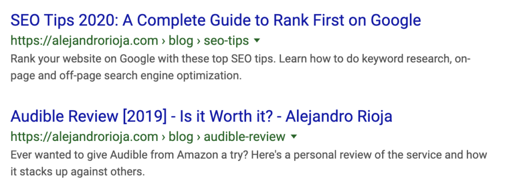 3. Improve your CTR (Click Through Rate)