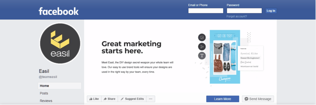 Cover photo examples