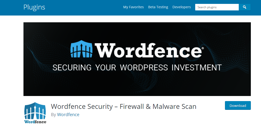 6. Wordfence Security