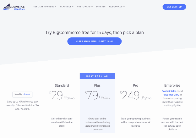 3. BigCommerce