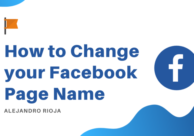 How to Change your Facebook Page Name