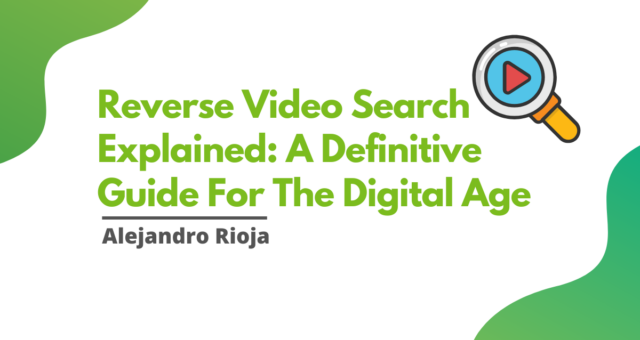Reverse Video Search